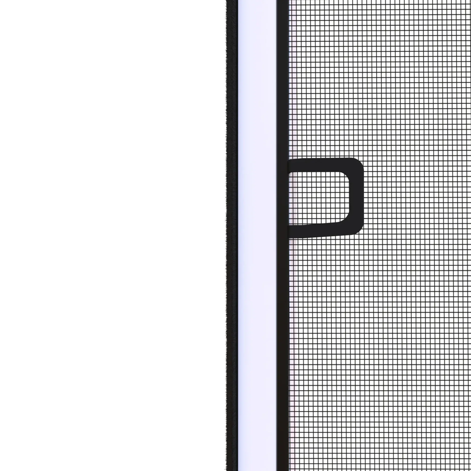 Primaster Fliegenschutz-Fenster 100 x 120 cm anthrazit