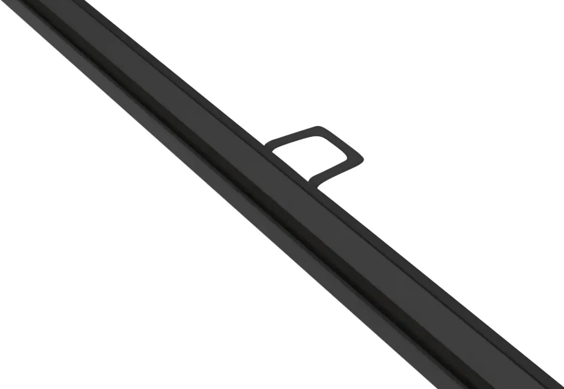 Primaster Fliegenschutz-Fenster 130 x 150 cm schwarz/anthrazit kürzbar