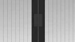 Primaster Fliegenschutz-Magnetvorhang 95 x 215 cm schwarz