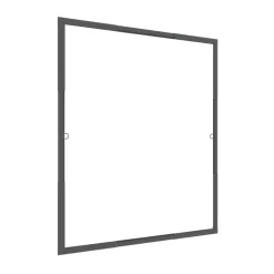 Primaster Fliegenschutz-Teleskopfenster 130 x 150 cm anthrazit/anthrazit kürzbar