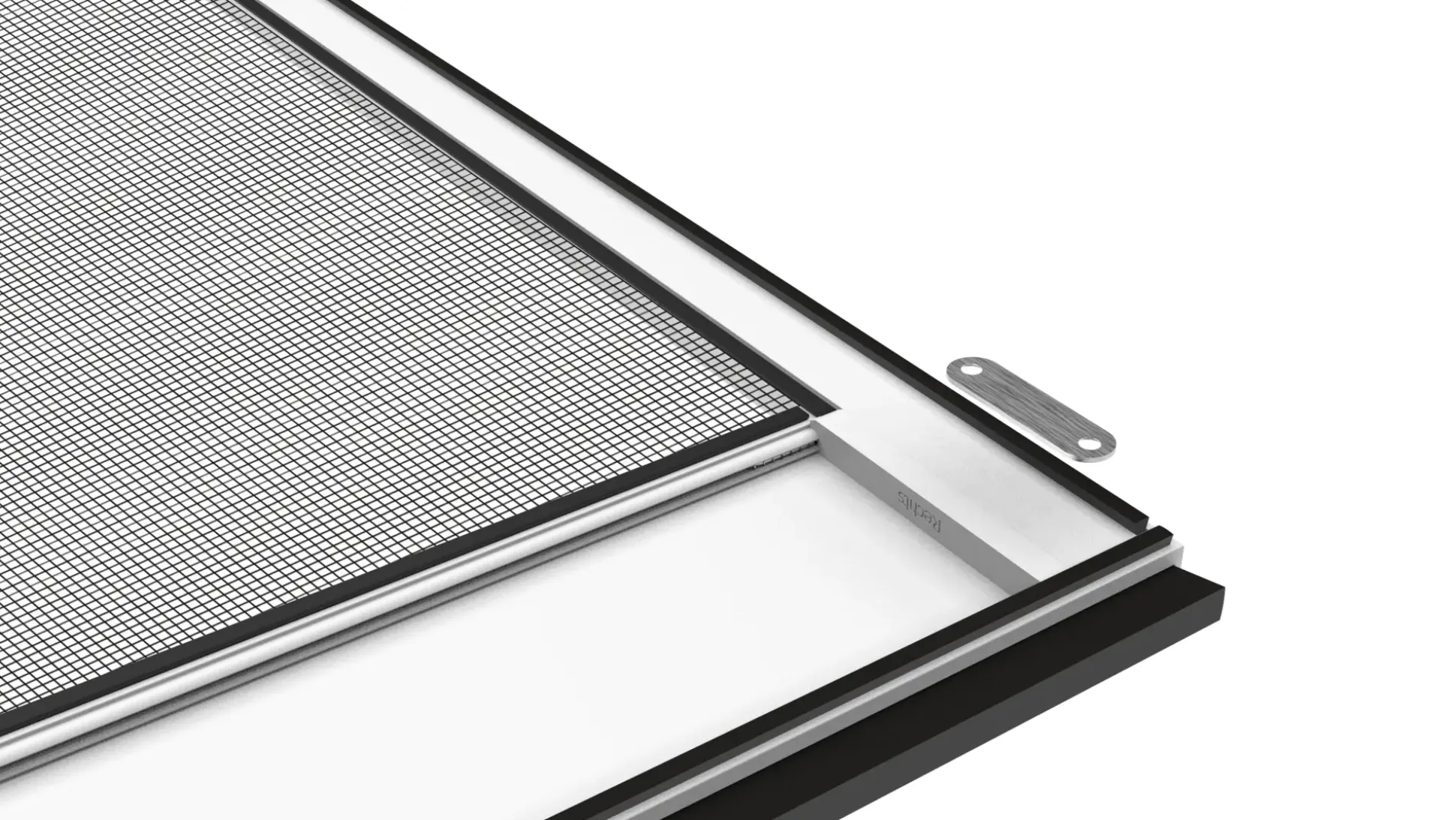 Primaster Fliegenschutz-Tür 120 x 240 cm weiß
