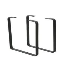 Primaster Tischgestell U-Form schwarz 42 x 48 cm