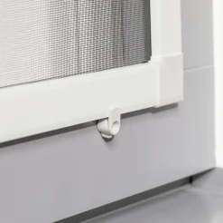 Primaster Vorreiber-Set für Fliegenschutzfenster weiß - 4 Stück
