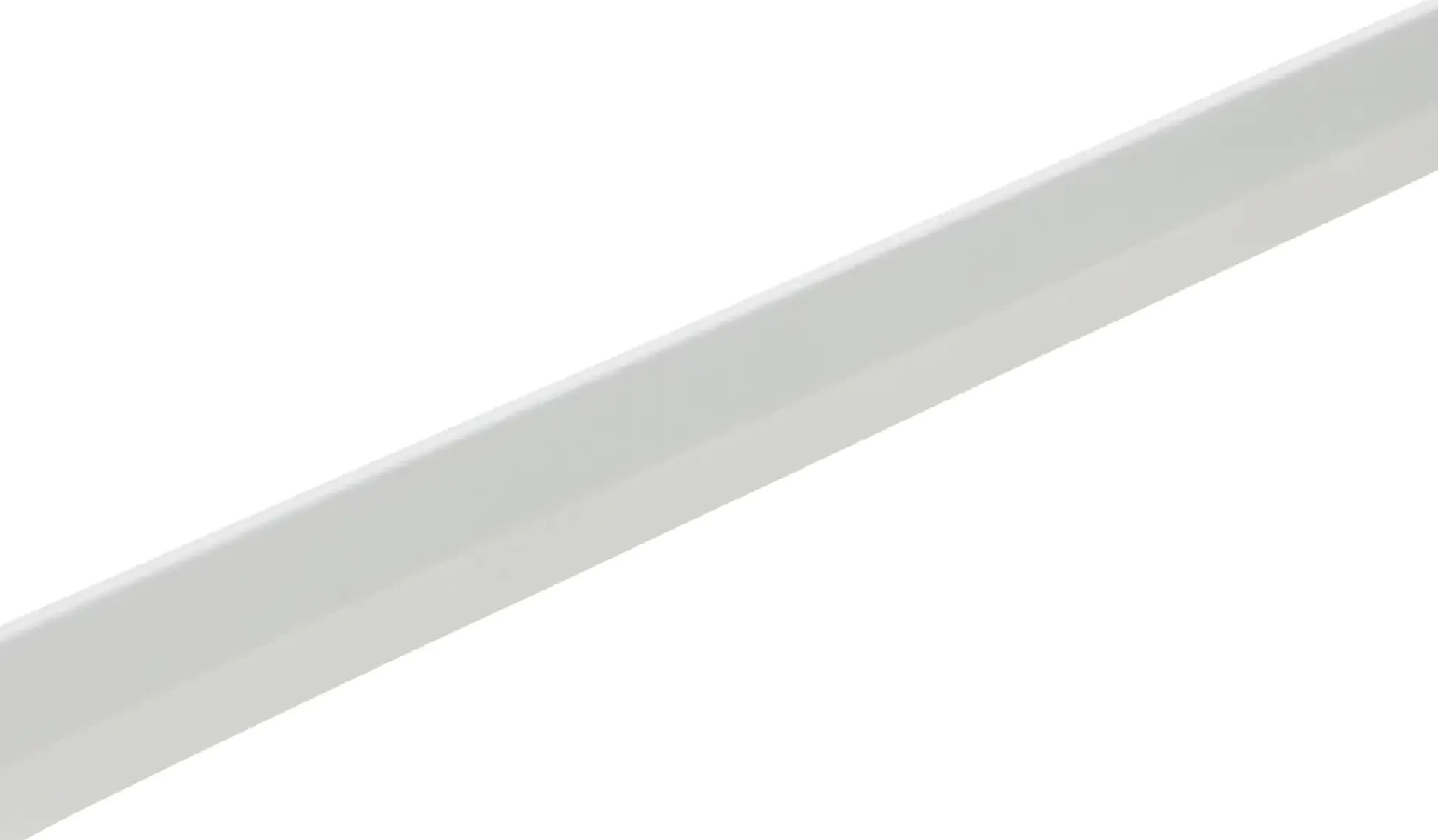 Primo Abdeckleiste 140 cm 25 x 2,5 mm weiß mit Dichtlippe selbstklebend