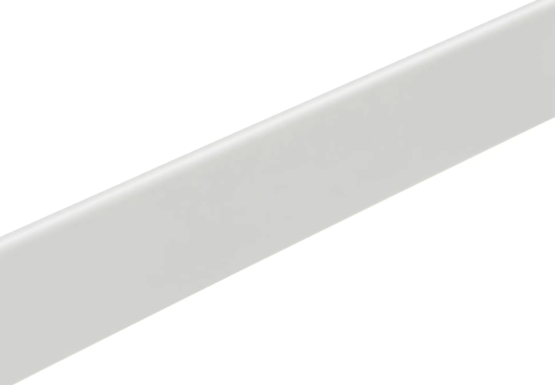 Primo Abdeckleiste 250 cm 44 x 4,5 mm weiß