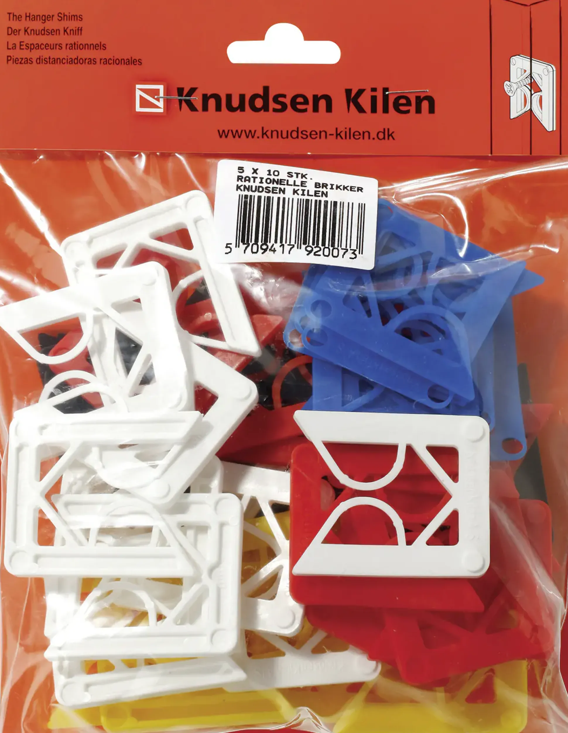 Primo Abstandsmontageclip sortiert