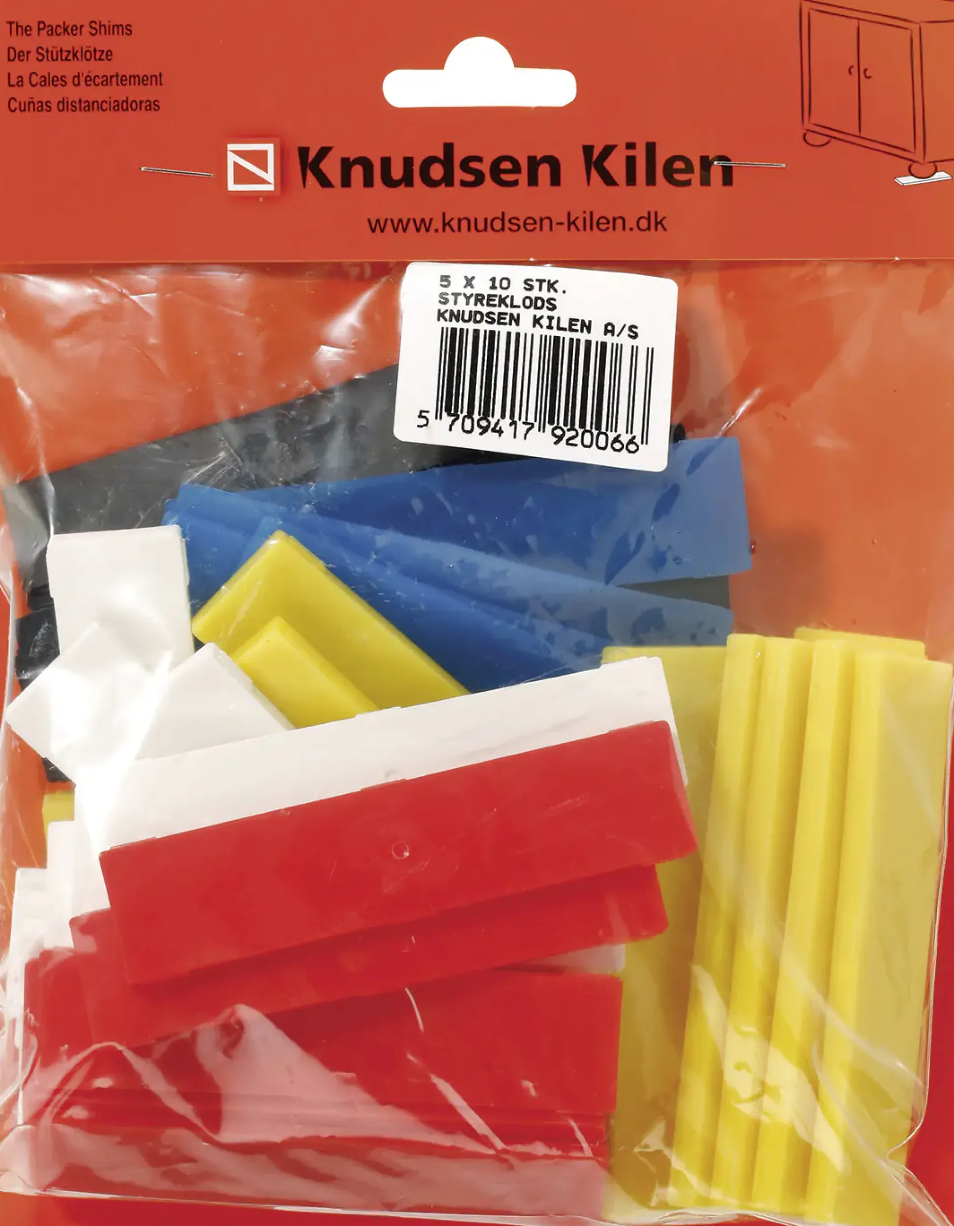 Primo Distanzklotz sortiert 1-5 mm Höhe