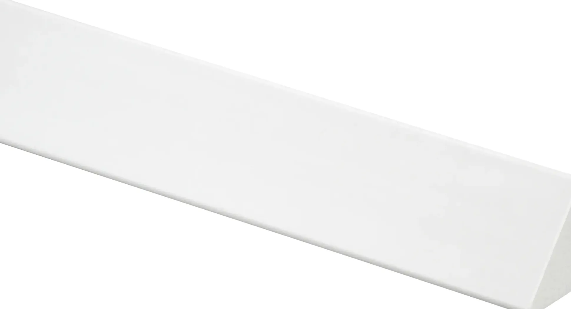 Primo Dreikantleiste 90 cm 21 x 15 mm weiß