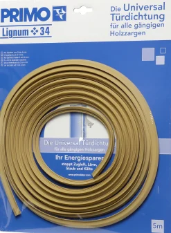 Primo Universaldichtung Holzzarge Lignum 34 beige, 5 Meter