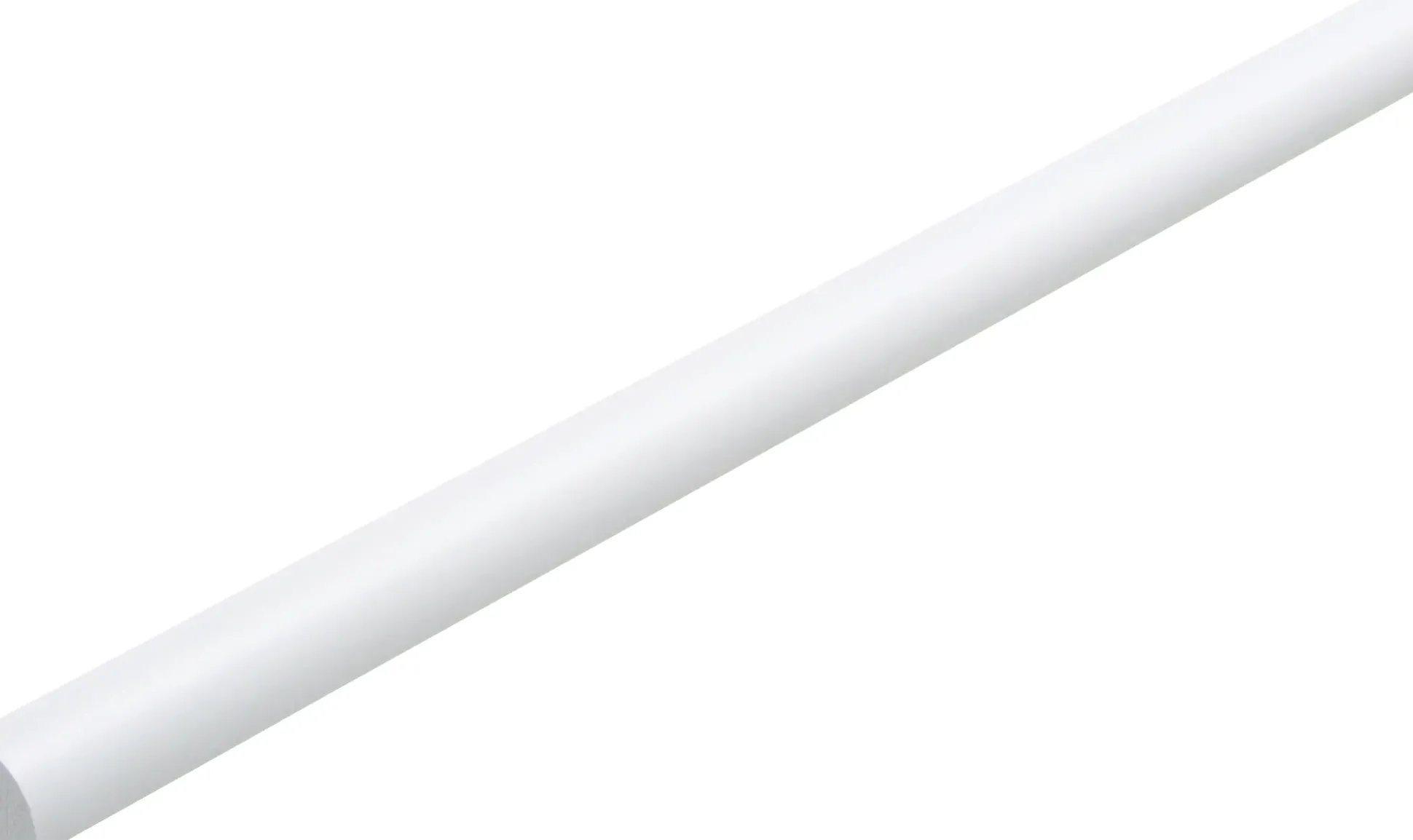 Primo Viertelstab 250 cm 10 x 10 mm weiß