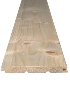 Profilholz Fichte Tanne A-Sortierung Softlineprofil 400 x 12,1 cm 14 mm