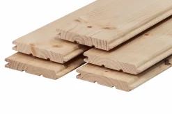 Profilholz Fichte Tanne A B-Sortierung 300 x 12,1 cm 19 mm Faseprofil
