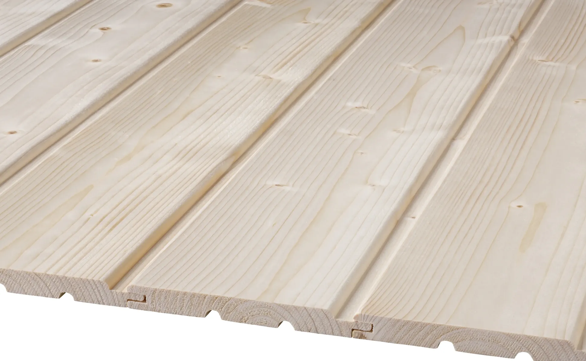 Profilholz Fichte Tanne A-Sortierung Schrägprofil 300 x 9,6 cm 12,5 mm