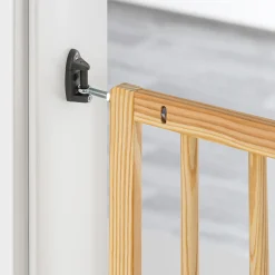 reer Treppenschutzgitter Basic zum schrauben Holz 65,5 - 106 cm