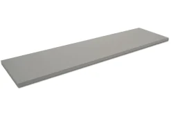 Regalboden grau 120 x 25 x 1,6 cm Melaminbeschichtet
