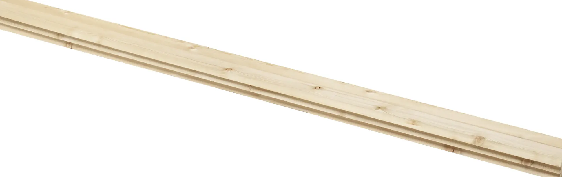 Rhombusprofilleiste Douglasie 200 x 6,8 x 2 cm natur