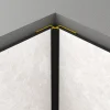 Rock the Wall Innenecke schwarz 280 x 2,5 x 2,5 cm