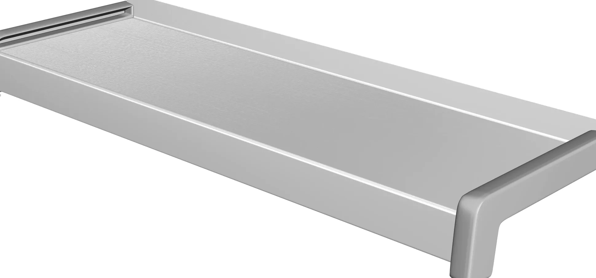 Sarei Fensterblech Aluminium silber Ausladung 90 mm Länge 3000 mm