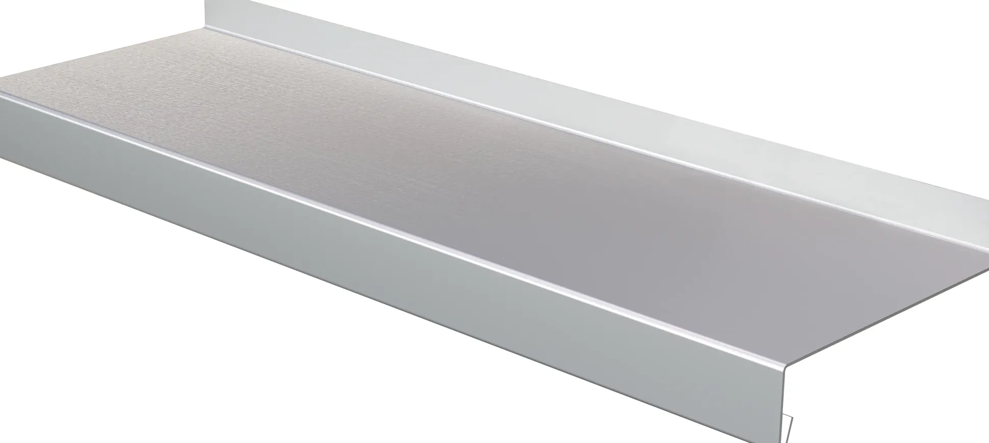 Sarei Fensterblech Aluminium silber Ausladung 195 mm Länge 3000 mm