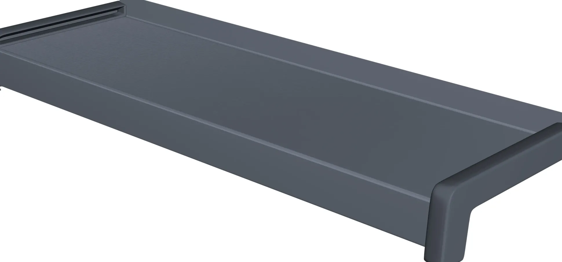 Sarei PVC Seitenteile anthrazit 165 mm