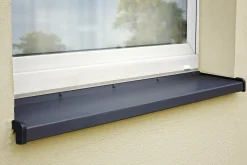 Sarei PVC Seitenteile anthrazit 110 mm