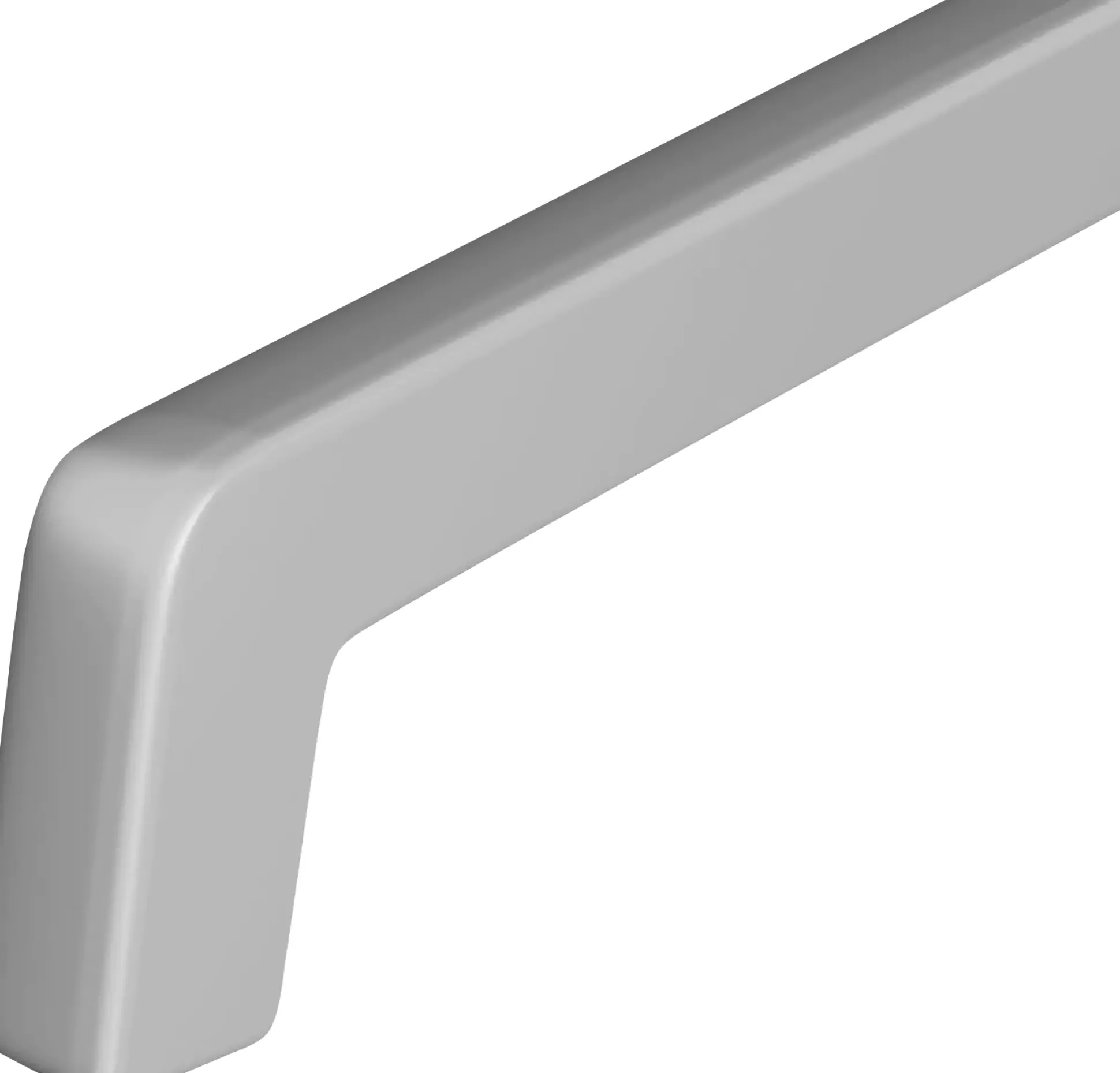 Sarei PVC Seitenteile silber 150 mm