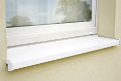 Sarei PVC Seitenteile weiß 70 mm