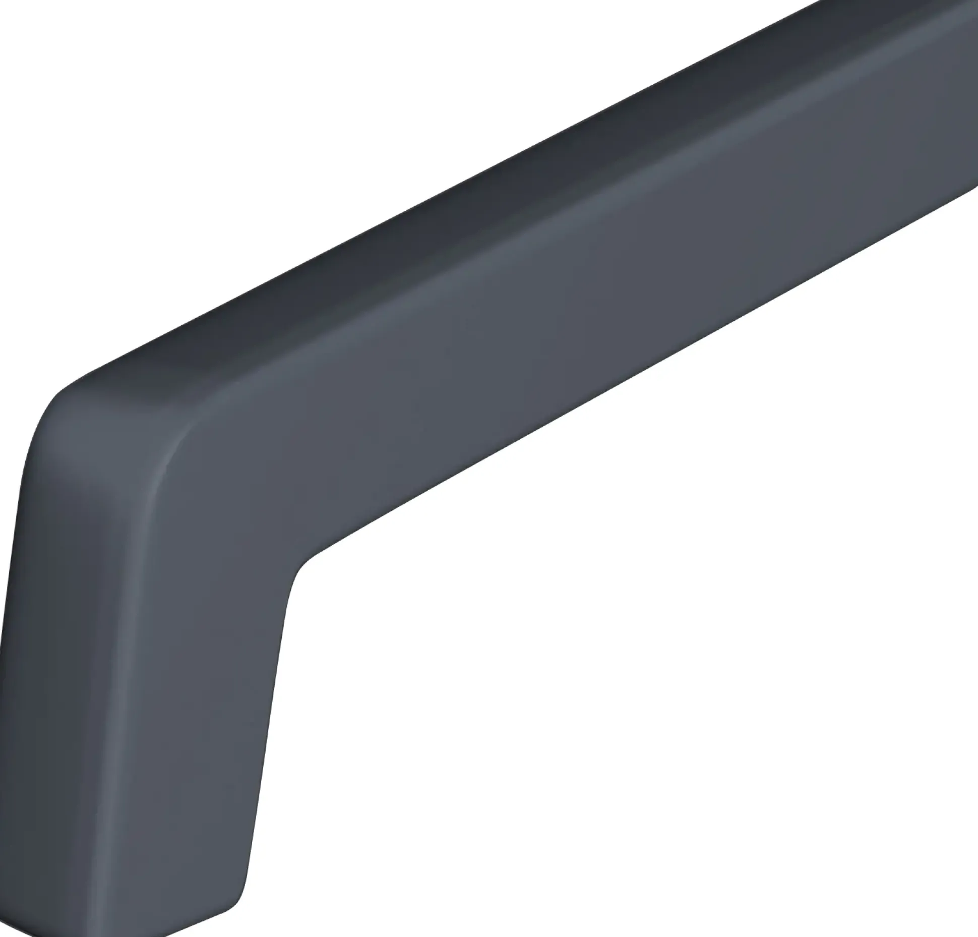 Sarei PVC Seitenteile anthrazit 150 mm