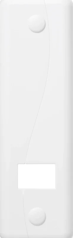 Schellenberg Abdeckplatte DUO Softline Lochabstand 16 cm weiß