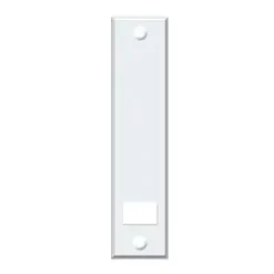 Schellenberg Abdeckplatte STANDARD Lochabstand 13,5 cm weiß