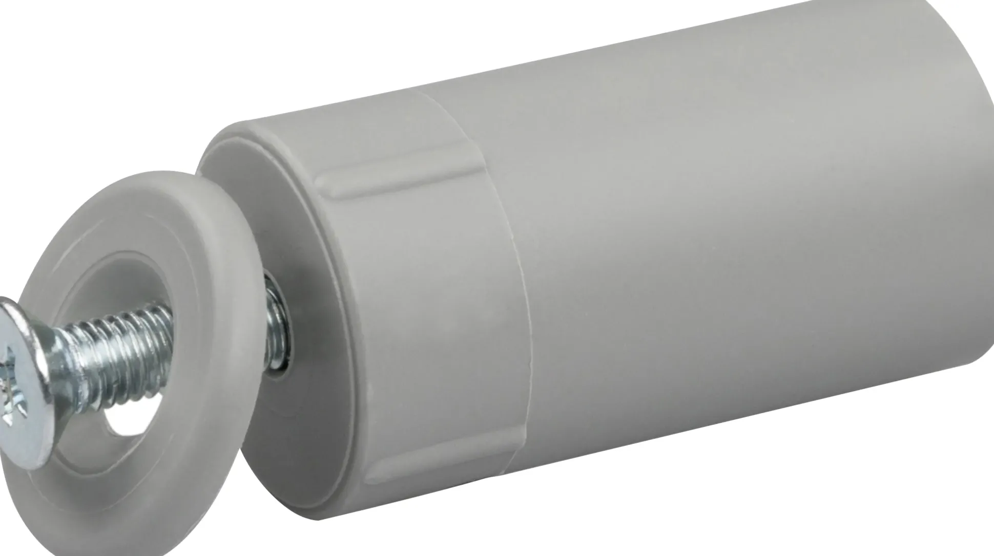 Schellenberg Anschlagstopfen Länge: 40 mm, Ø 20 mm, für Rollladen, grau