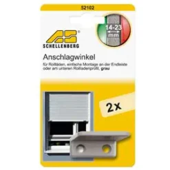 Schellenberg Anschlagwinkel grau für Rollladen