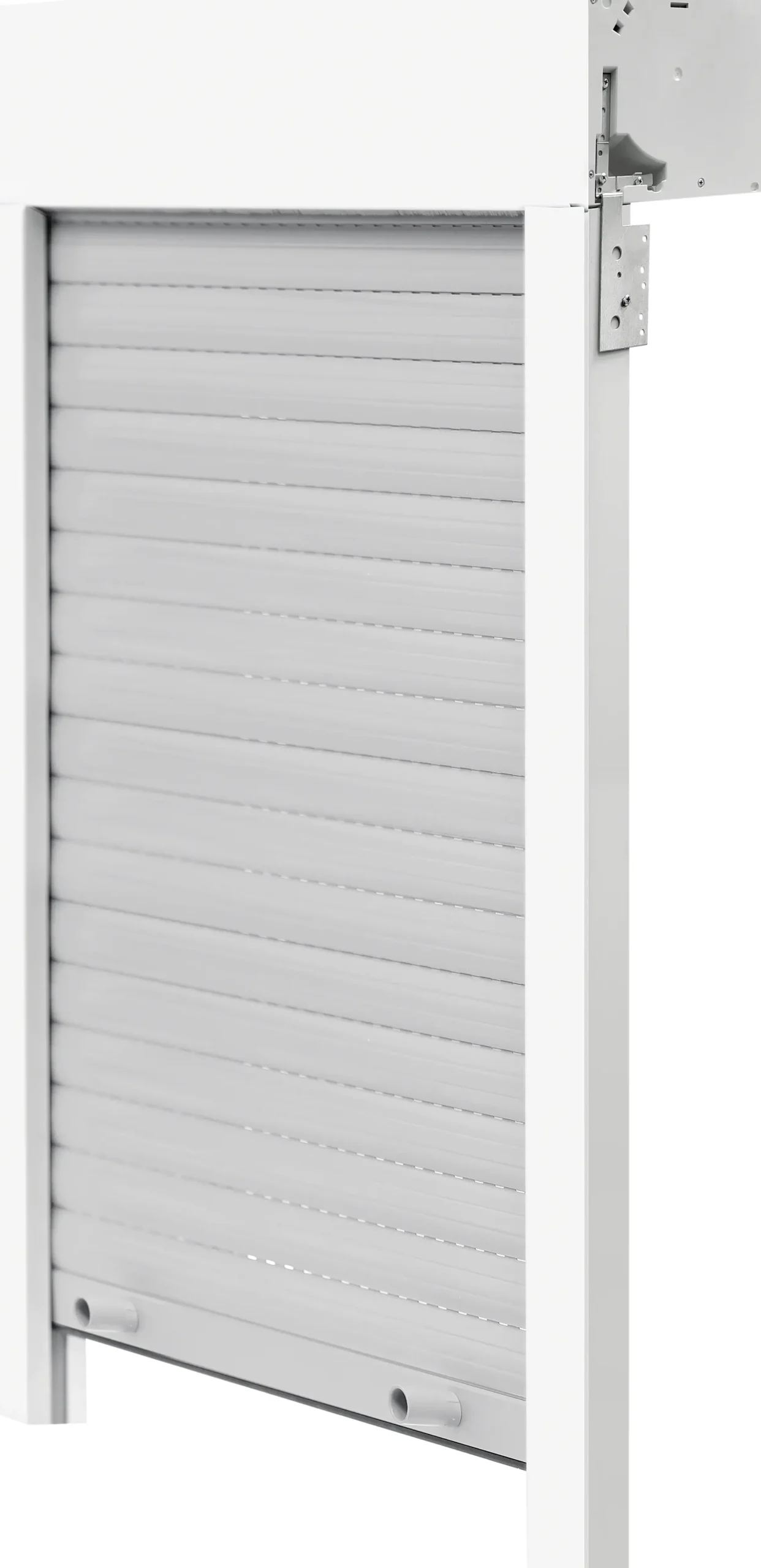 Schellenberg Aufsatzrollladen SB weiß/grau 120 x 140 cm