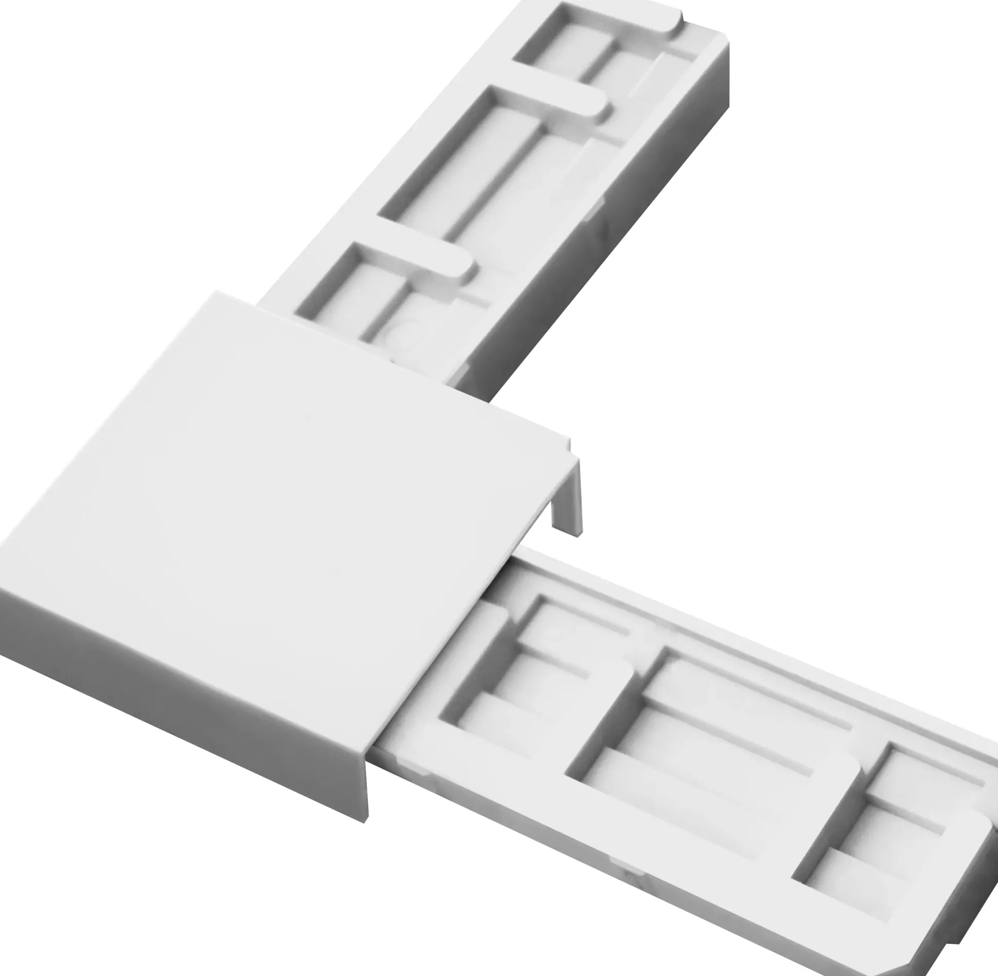 Schellenberg Eckverbinder-Set PLUS weiß