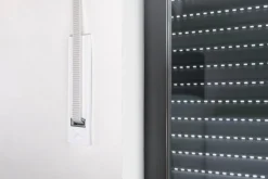 Schellenberg Einlaßwickler Maxi Lochabstand 21,5 cm silber