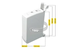 Schellenberg elektrischer Gurtwickler Mini RolloDrive 35, für 20 kg/4,0 m²