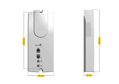 Schellenberg elektrischer Gurtwickler RolloDrive 55, für 30 kg/5,0 mÂÂ²