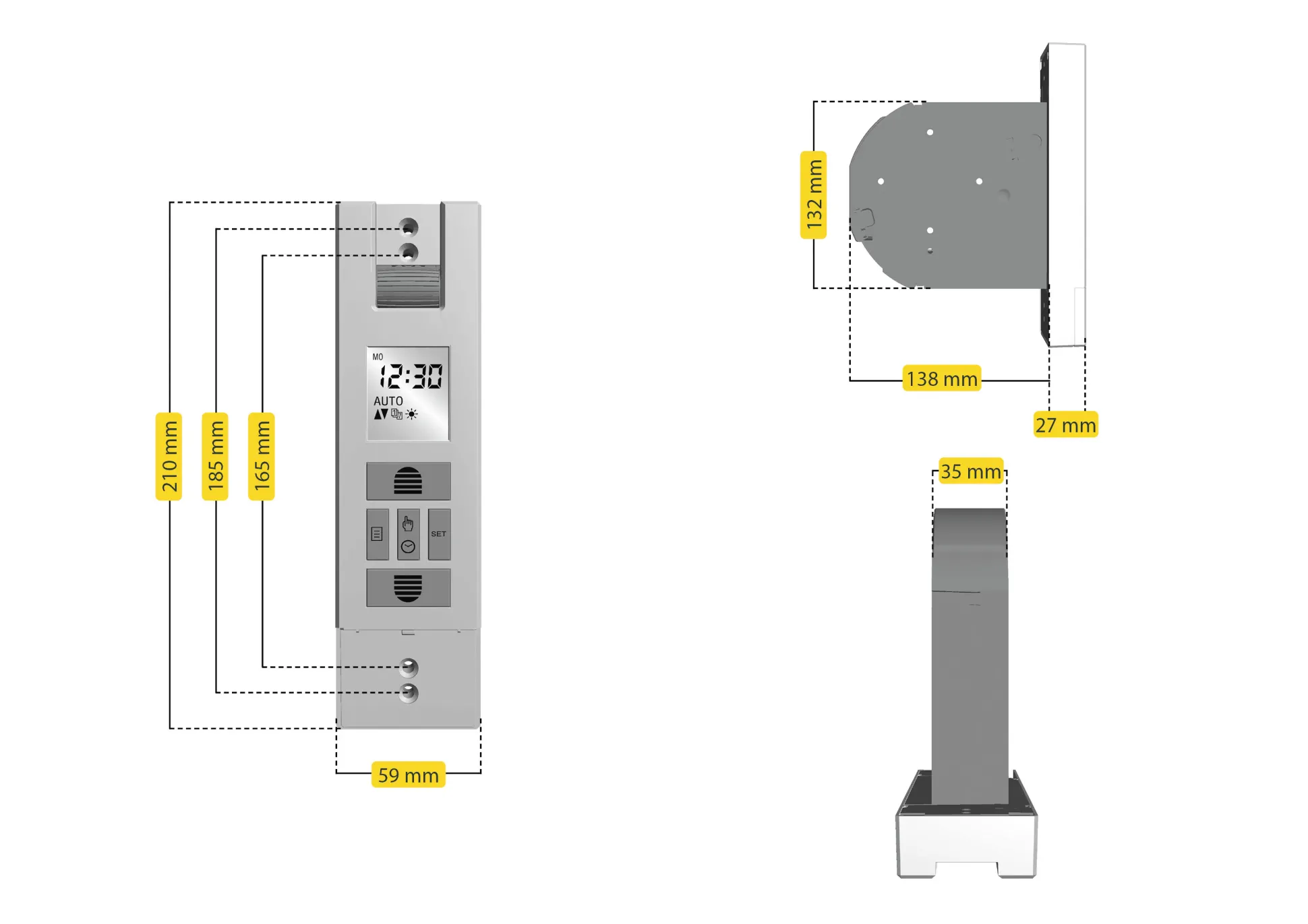 Schellenberg elektrischer Gurtwickler RolloDrive 65 Plus