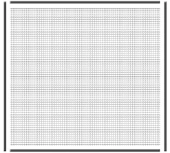 Schellenberg Fliegengitter 100 x 100 cm weiß kürzbar