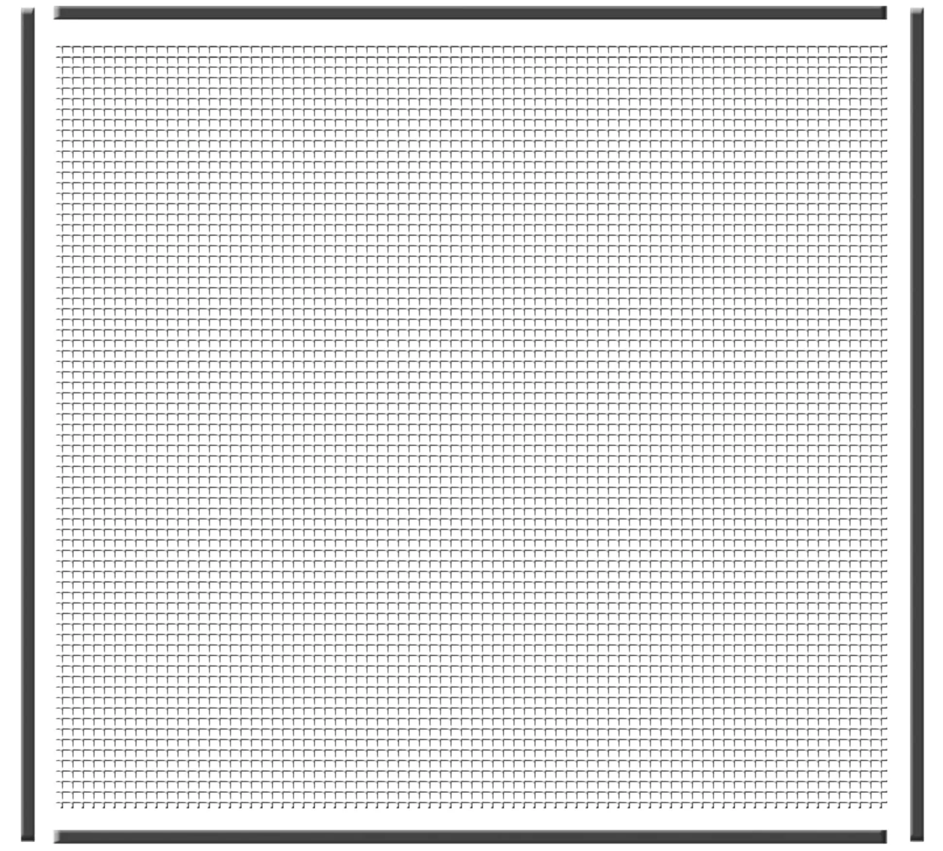 Schellenberg Fliegengitter 100 x 100 cm weiß kürzbar