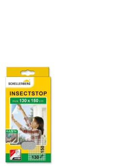 Schellenberg Fliegengitter 130 x 150 cm weiß kürzbar