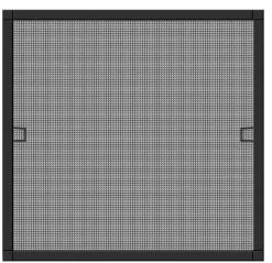 Schellenberg Fliegenschutz-Fenster PLUS 100 x 120 cm anthrazit/anthrazit kürzbar