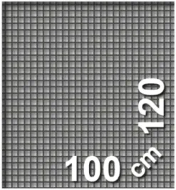 Schellenberg Fliegenschutz-Fenster PLUS 100 x 120 cm anthrazit/weiß kürzbar