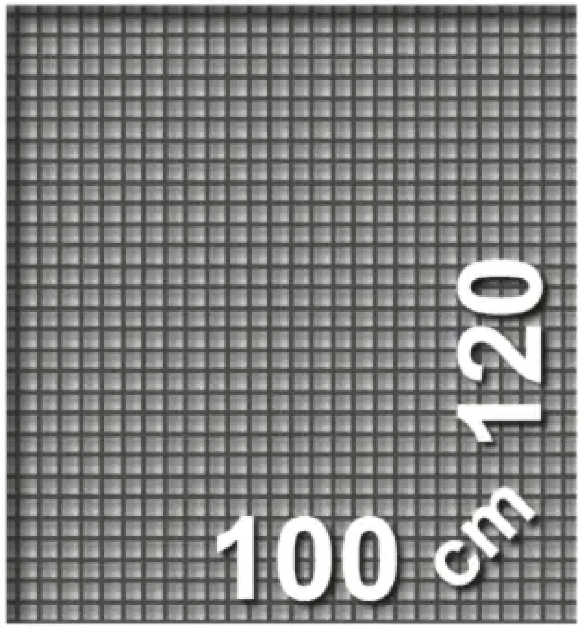 Schellenberg Fliegenschutz-Fenster PLUS 100 x 120 cm anthrazit/weiß kürzbar