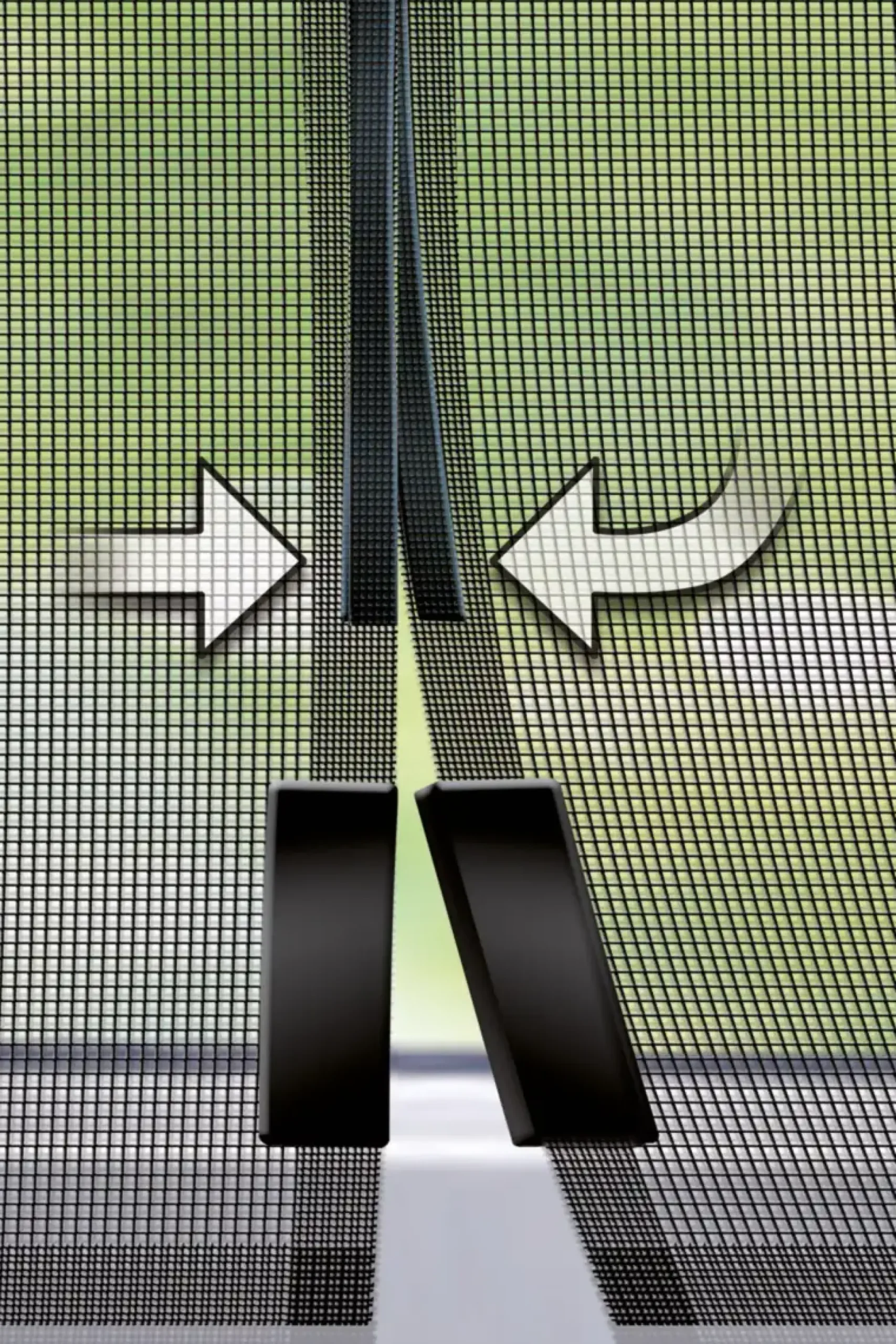 Schellenberg Fliegenschutz-Magnetvorhang 90 x 210 cm anthrazit kürzbar