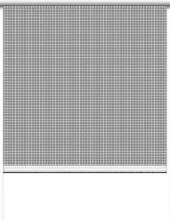 Schellenberg Fliegenschutz-Rollo 100 x 160 cm anthrazit/weiß kürzbar