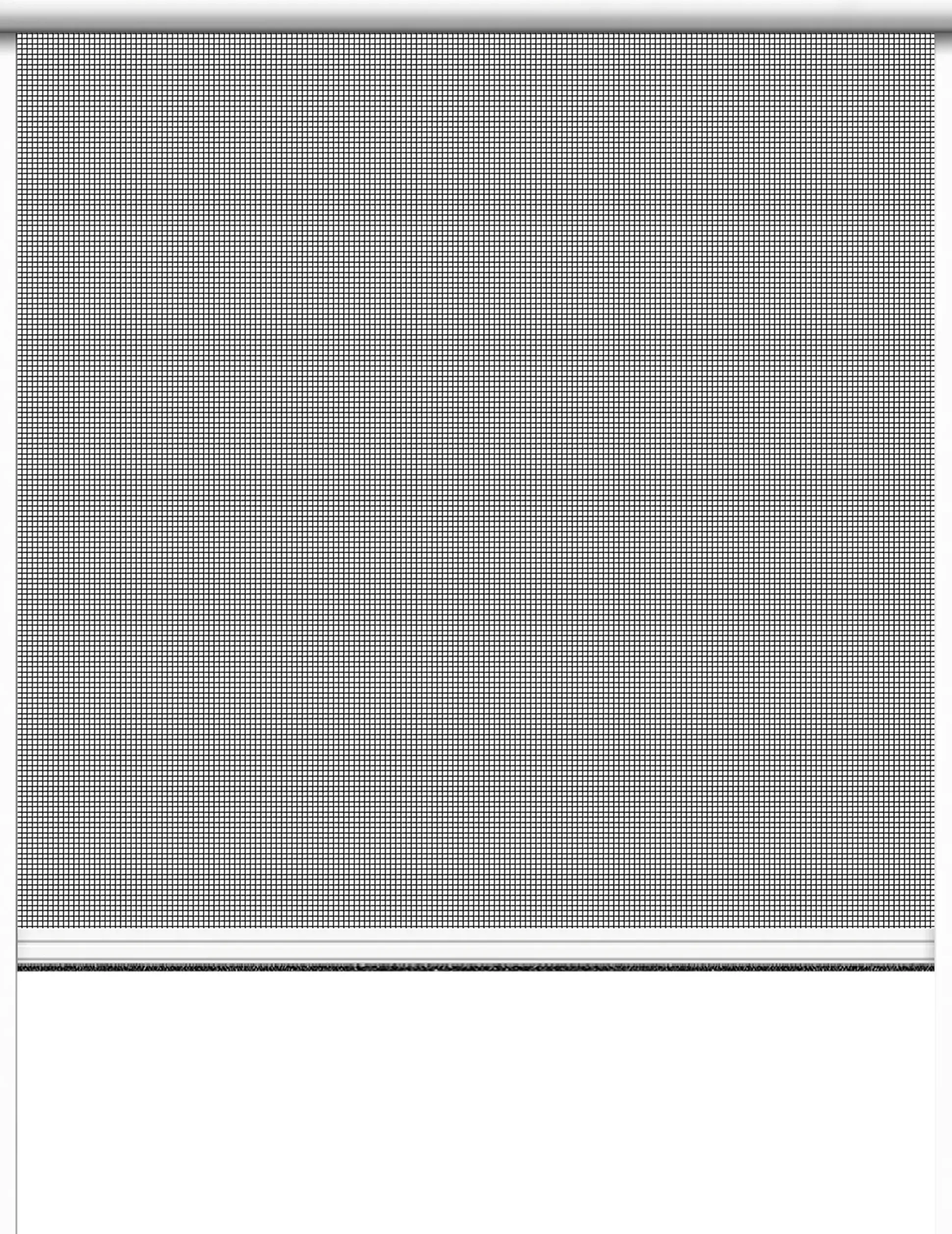 Schellenberg Fliegenschutz-Rollo 100 x 160 cm anthrazit/weiß kürzbar