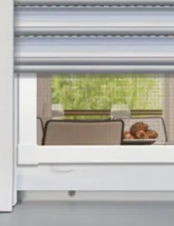 Schellenberg Fliegenschutz-Fenster PREMIUM 100 x 120 cm anthrazit/weiß kürzbar