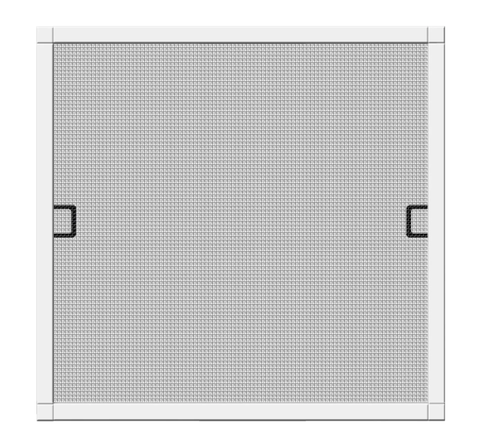 Schellenberg Fliegenschutz-Fenster PREMIUM 100 x 120 cm anthrazit/weiß kürzbar