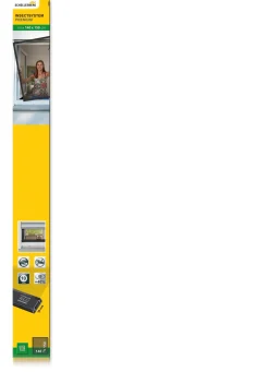 Schellenberg Fliegenschutz-Fenster PREMIUM 140 x 150 cm anthrazit/anthrazit kürzbar